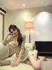Women's Winter Style Sexy Fake Two-Piece Long-Sleeve Slimming Hollow Base Layer Top