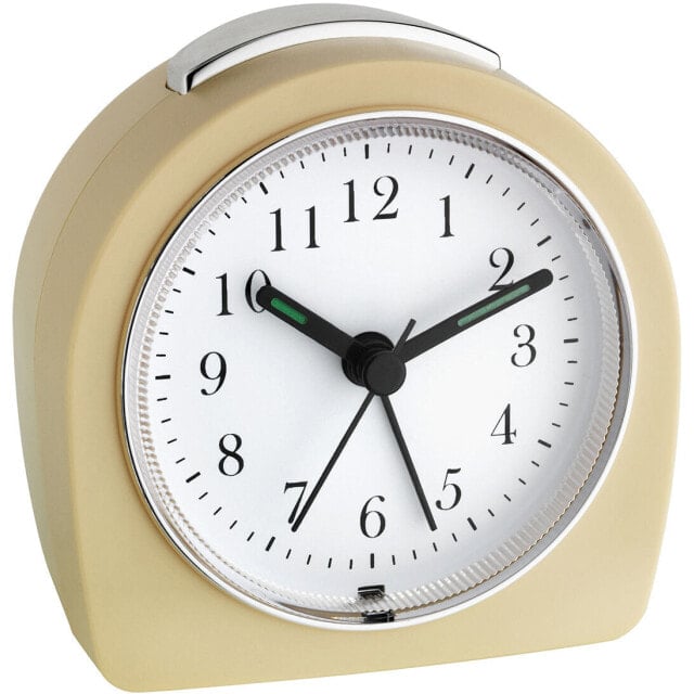 

TFA Elektronischer Wecker бежевый - Кварцевый будильник - Бежевый - Пластик - Аналоговый - Батарея - AA