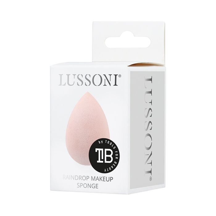 Makeup Sponge - Lussoni - Pink Raindrop - Soft - Latex-free - Natural Finish