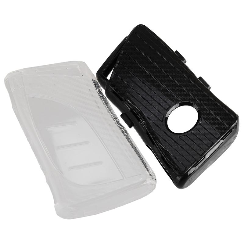

4 Button Remote Key Fob Cover Case Fit for Lexus Black & Clear TPU