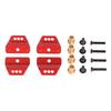 Simulated Car Metal Bracket Shock Absorbers for 1/12 Remote Car for Truck Model Car Shock Absorbers Bracket