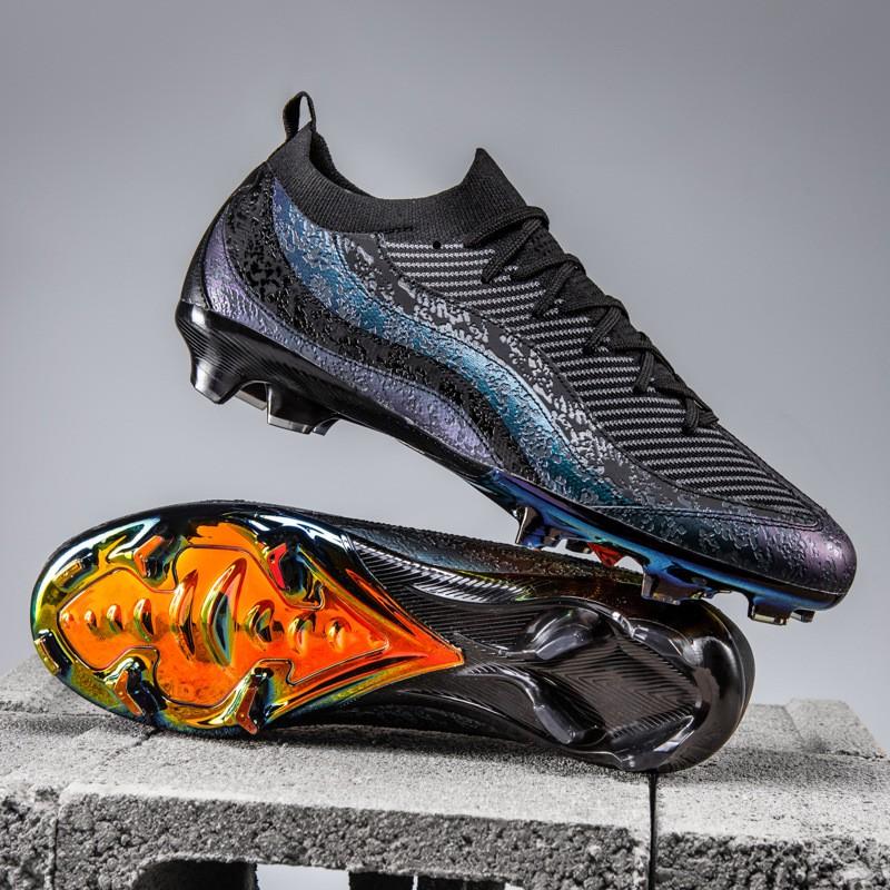 Mens Womens Football Cleats Natural Grass Artificial Turf Training Lightweight Breathable Low-Cut Soccer Shoes Size 35-45