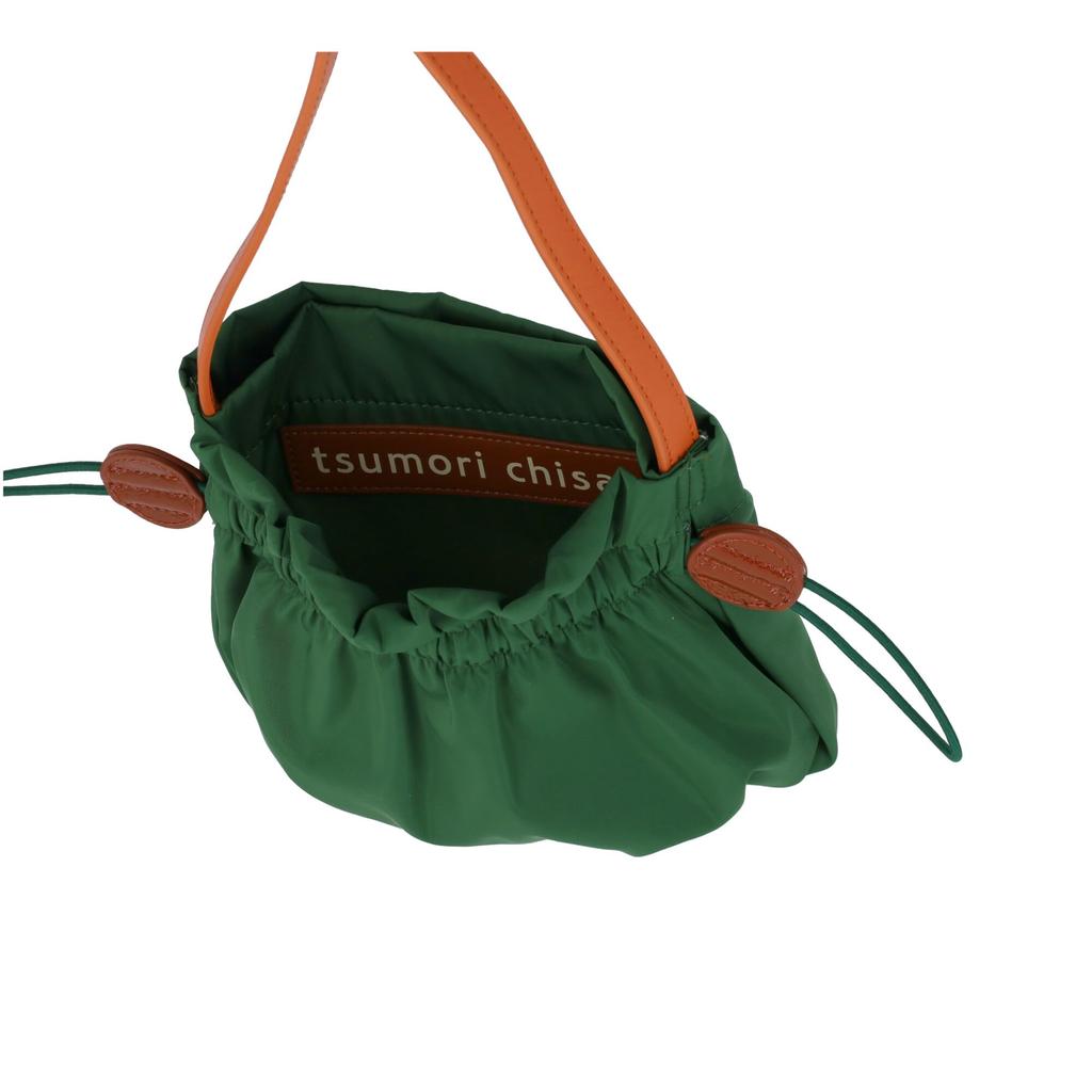 Tsumori Chisato Gathered Pocket Shoulder Bag S Green