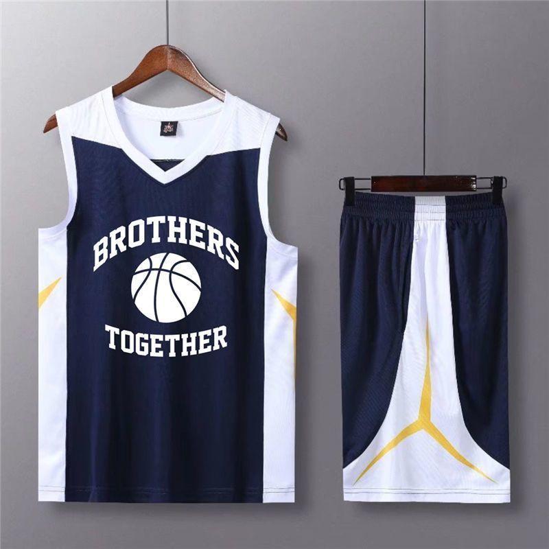 Set de Tricouri de Baschet cu Uscare Rapidă în Stil American pentru Bărbați - Vestă Sport de Vară