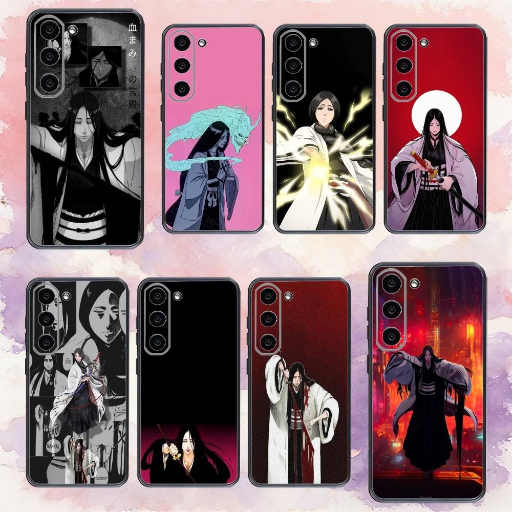 Unohana R-Retsu B-Bleaches Phone Case For Samsung Galaxy A73,A72,A71,A70,A53,A52,A51,Others Soft Black Cover