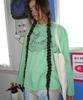 CENTAUR.KR Western Washed Long Sleeve T-Shirt_Mint