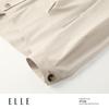 ELLE Women's Lapel Shirt Jacket