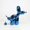 European Style Copper Balloon Dog Statue: Shiny Animal Art Sculpture for Home Décor
