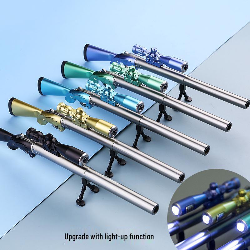 

Creative 98K Sniper Luminous Pen - Student Black, PUBG Weapon Inspired 0.38mm