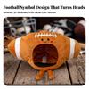 Soft Football Hat Lightweight Headgear Athletic for Sports Fans, Party Goers