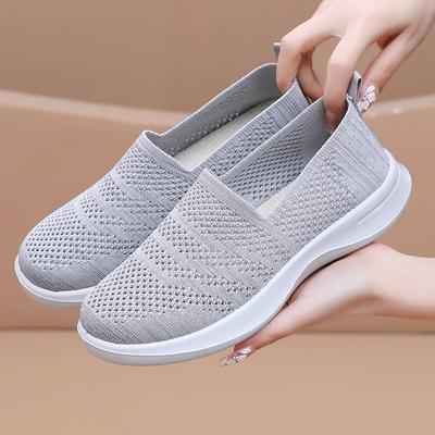 2025 neue Mode Freizeitschuhe bequem Damen atmungsaktiv rutschfest Sneaker Herren Mesh flache Schuhe