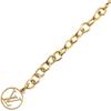 LOUIS VUITTON Essential V Necklace M61083 Plated Gold 9.7g unisex Used