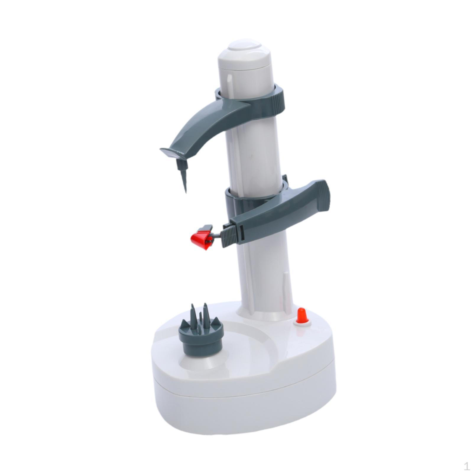 

Автоматична овочечистка Картоплечистка Фрукти Кухонний інструмент Багаторазова Нержавіюча сталь для білий