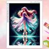 Bellissima Collezione Principessa Elfa del Balletto Pittura Diamante 5D Piena di Diamanti Pittura Diamante Applicata a Mano Kit Pittura Decorativa Animata