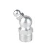 M6-M12 Galvanized Iron Grease Nipple Set: Straight & Angled for Excavators