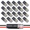 10/20/30/50Pcs Wire Plug-in Connector with Locking Buckle Low Voltage Wire Quick Connector Quick-Clip
