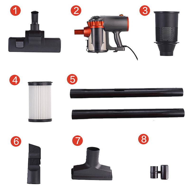 Handstaubsauger für den Haushalt, multifunktionaler Staubsauger, tragbarer Hochleistungssauger, Nass- und Trockensauger, abnehmbarer und waschbarer Filter