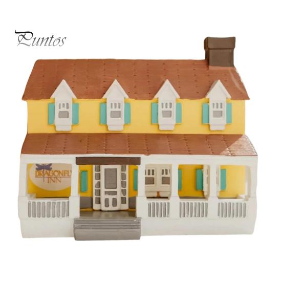 

Курильница для благовоний Gilmore House Dragonfly Inn Resin Cottage Подставка для благовоний в стиле Гилмор для домашнего декора жёлтый