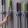 Wall-Mounted Mop and Broom Holder Clips - Adjustable Plastic Storage Organizer for ,Bathroom, and Garden Tools - Space-Saving Cleaning Accessories