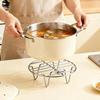 316 Stainless Steel Steamer Rack Rice Cooker Pot Wok Multi-Size Food Steaming Grid Household Kitchen Accessory