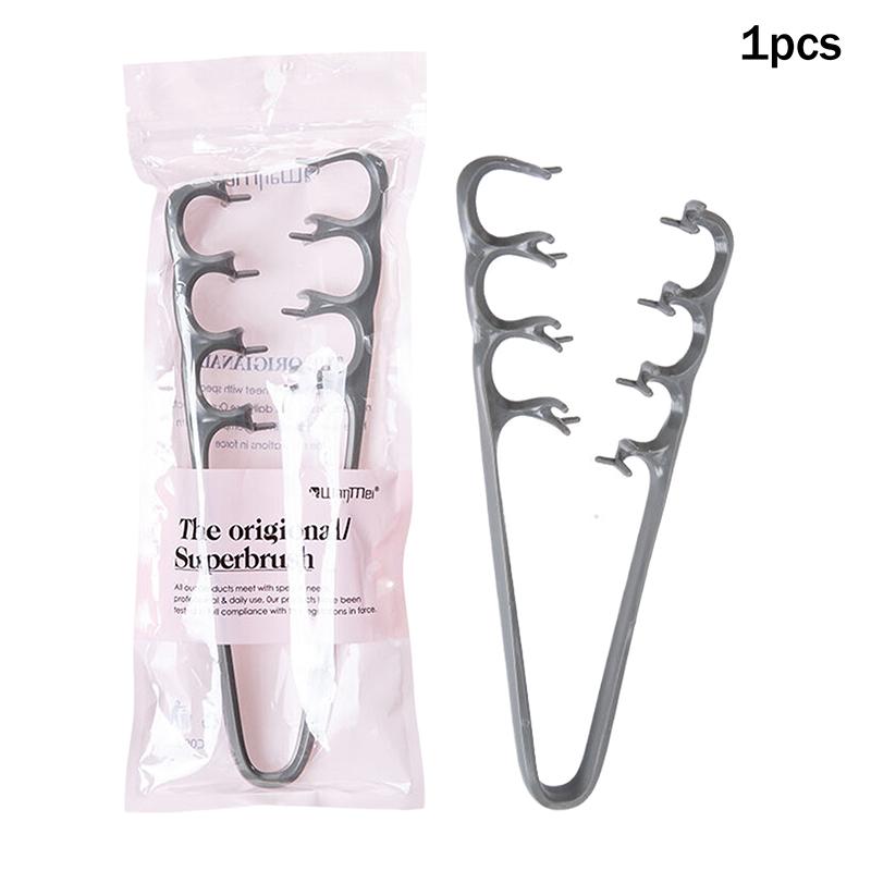 

1PCS Wide-Tooth Hair Styling Comb for Men Volumizing Curling Tool Fluffy Texture Ideal for All Hair Types Hairstyling Tool сірий колір