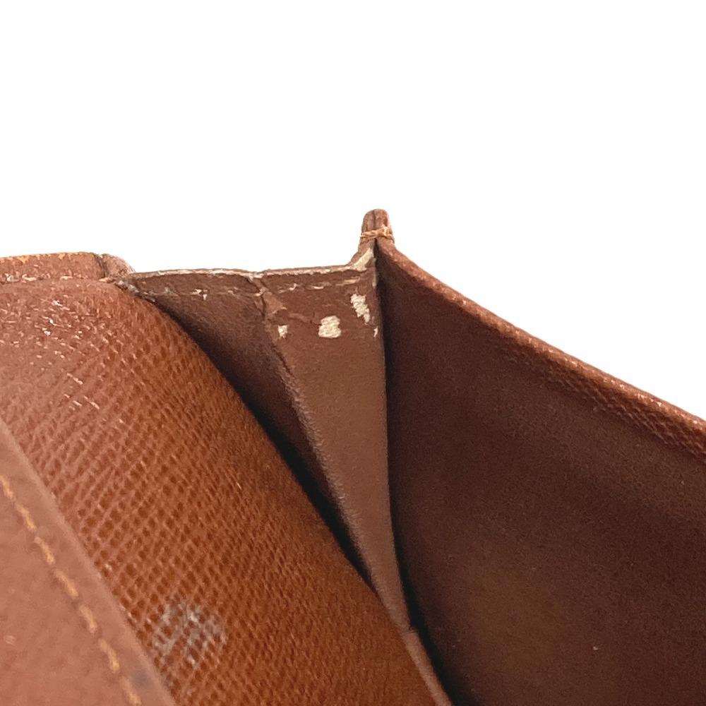 Louis Vuitton M60825 Monogram Porto Cartes Cr_dit Bi-fold Long Wallet Brown