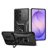 Case for Galaxy S26 Ultra - TPU+PC, Black, With Stand