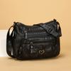 Women's Soft Leather Backpack - Large Capacity, Fashionable, Single Shoulder Crossbody Bag Casually