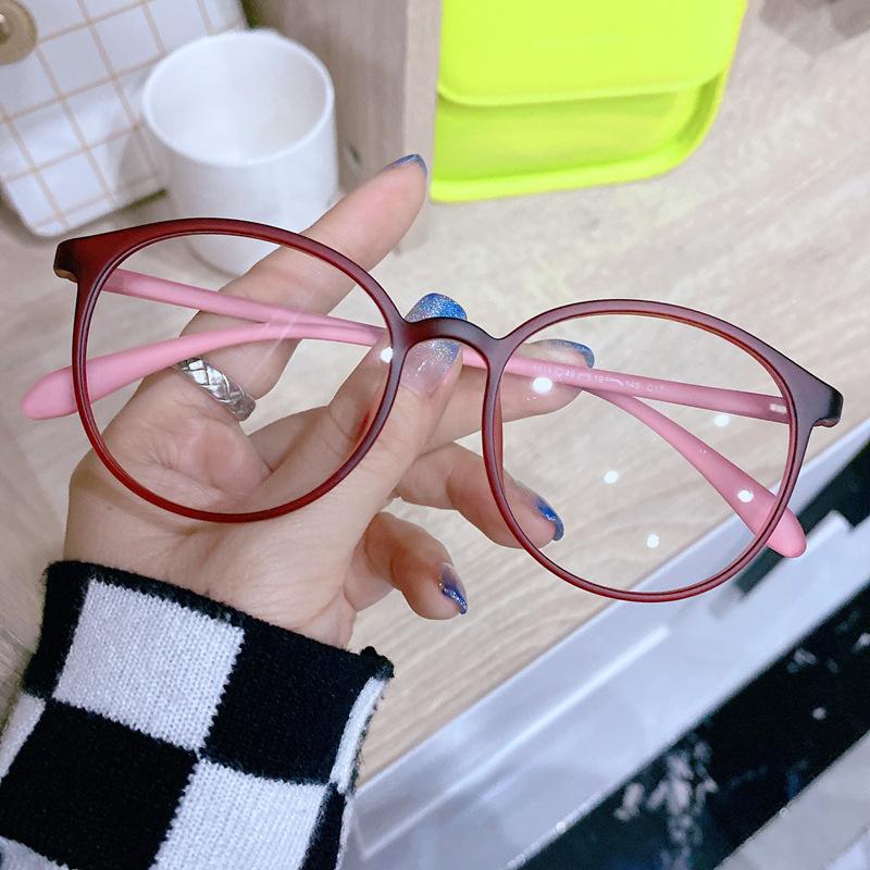 Tr90 Glasses Frame, Retro Glasses Frame, Round Glasses Frame Lesbian 6814