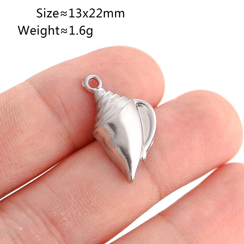 3Pcs Stainless Steel Universe Ocean Animal Pendants Charms DIY Jewelry Making Astronaut Star Bears Balloon Dog Craft Finding