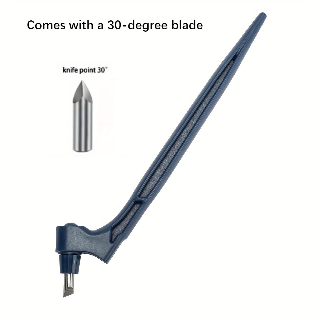 

360 Degree Rotatable Utility Knife, Handheld Paper Cutter And Engraving Cutting Manual Craft Tool королевский синий