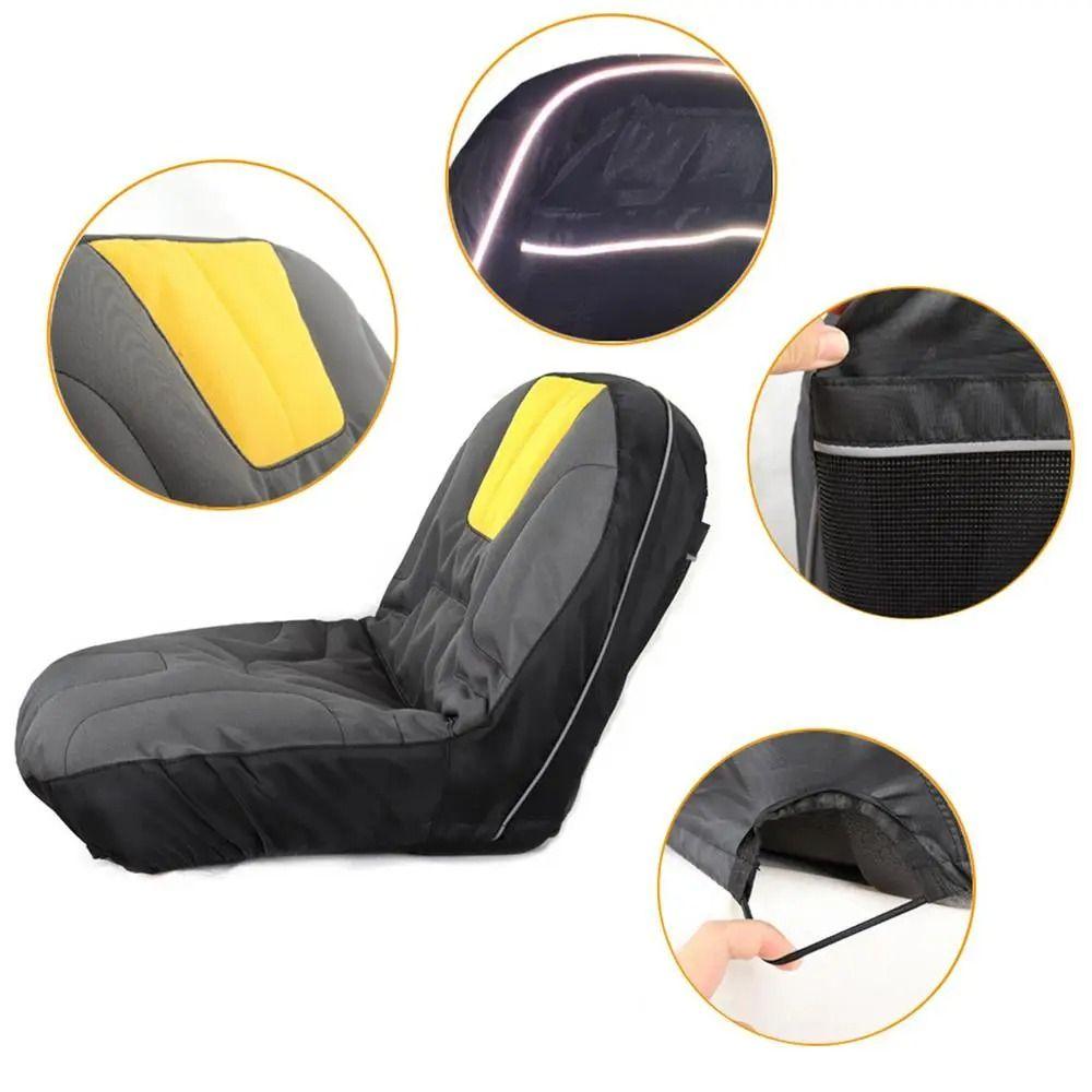Durable Weatherproof Lawn Mower Seatcover Dustproof Non Slip Seat Cover Waterproof Anti Scratch Tractor Cushion Cover