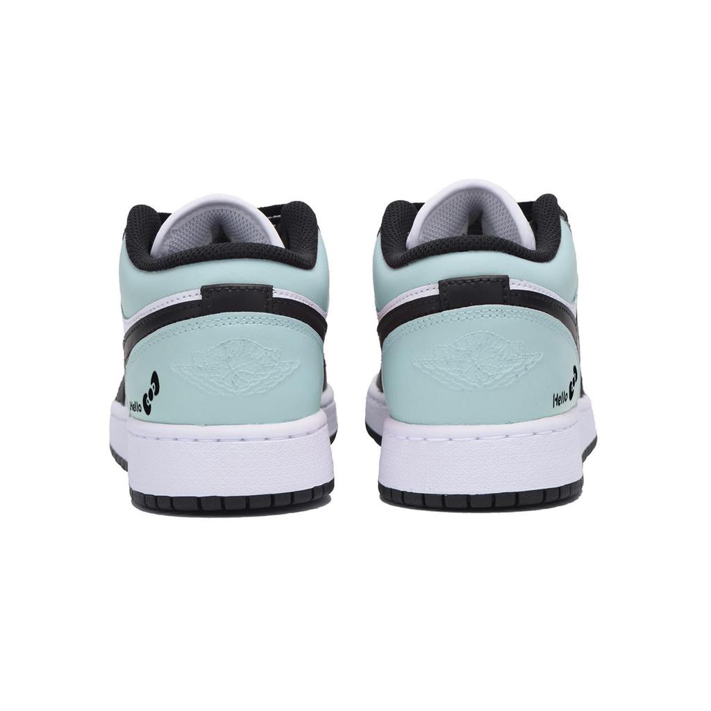 Jordan Air Jordan 1 Vintage Basketball Shoes Men's Low top White Tiffany 553558-131(Team85-AS-BOX)
