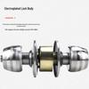 Ice Rain Stainless Steel Spherical Indoor Door Lock