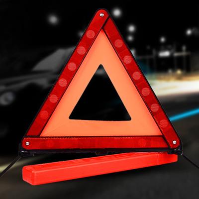 Výstražná cedule Skládací Robustní výstražný trojúhelník do auta s ABS