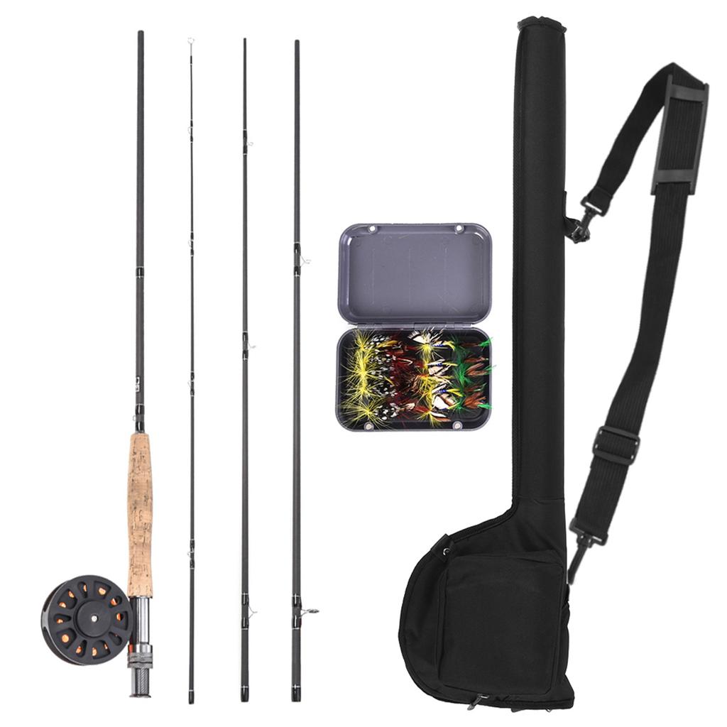 Fly Fishing Kit Fly Fishing Rod Kit 9ft Fly Fishing Rod and Reel Combo with Carry Bag Complete Starter Package Fly Fishing Kit