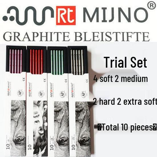 

Ruitte Imported Charcoal Sketching Pencil Set - Soft, Medium, Hard Grades Others