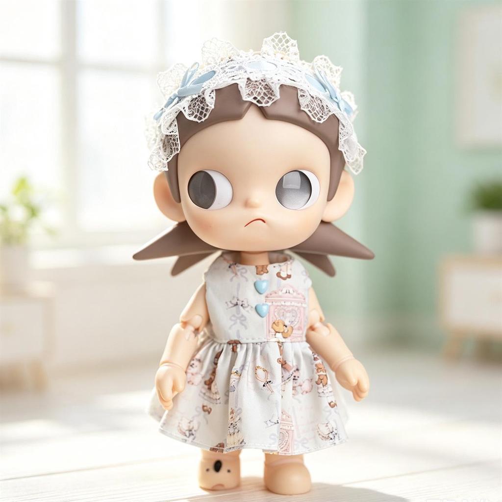 Zsiga Yearning BJD Doll Lolita Dress with Lace Trim for Gaji Jie Dolls