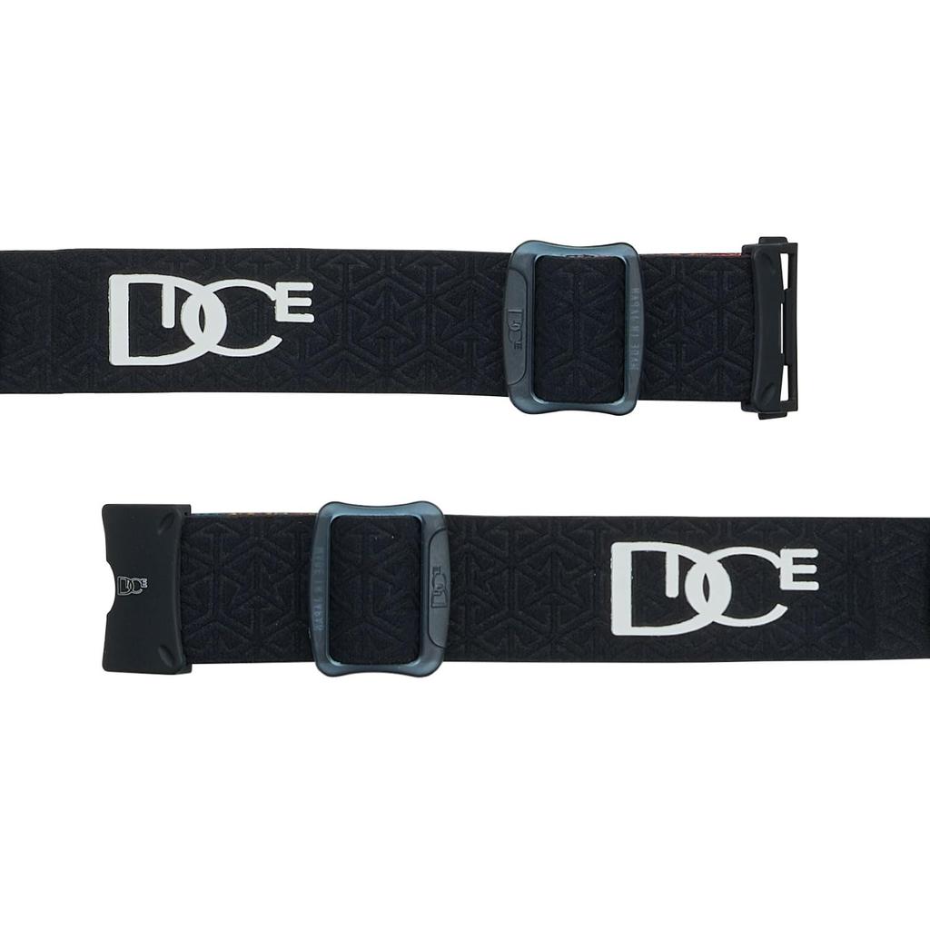 DICE HIGHROLLER HR35191 MBK Photochromic Snow Goggles with MIT Blue Made In for Snowboarding and Skiing Mirror, Japan, Adults,