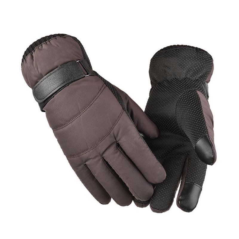 Warme Skihandschuhe Winter Thermo-Snowboardhandschuhe Herren Damen wasserdichte Handschuhe Anti-Rutsch-Touchscreen-Skihandschuhe