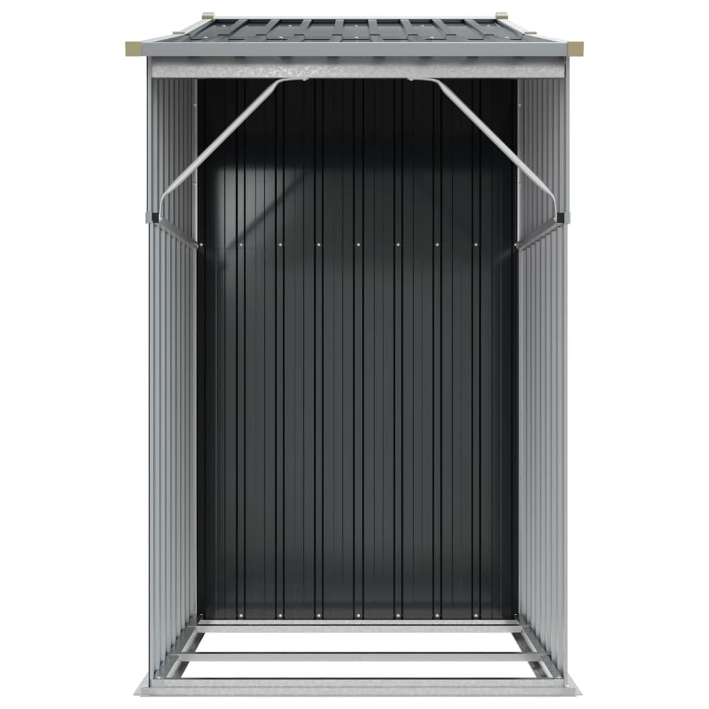 Vidaxl Gartenhaus, Anthrazit, 277X93X179 Cm, Verzinkter Stahl