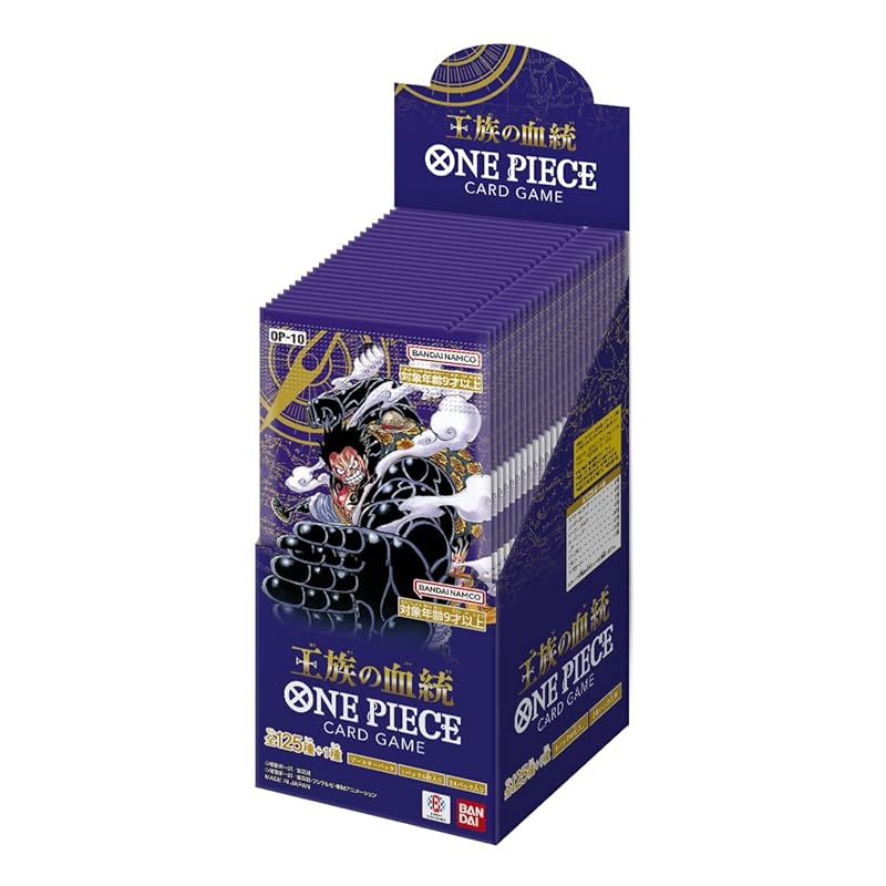 

BANDAI ONE PIECE card game booster pack Royal bloodline [OP-10] (BOX) 24 packs Target age 7: 9 years old and above