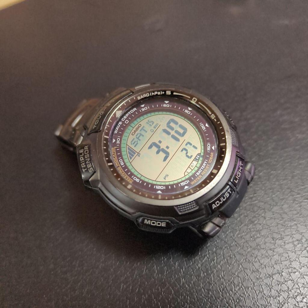 Used CASIO PROTREK Titanium Men's Watch