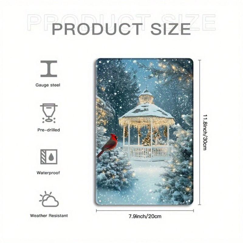 

Vintage Metal Wall Art Home Decor Living Room 20x30cm