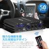 HiFi 4.0CH Bluetooth Digital Power Amplifier for Home Car Subwoofer Audio Amplifier