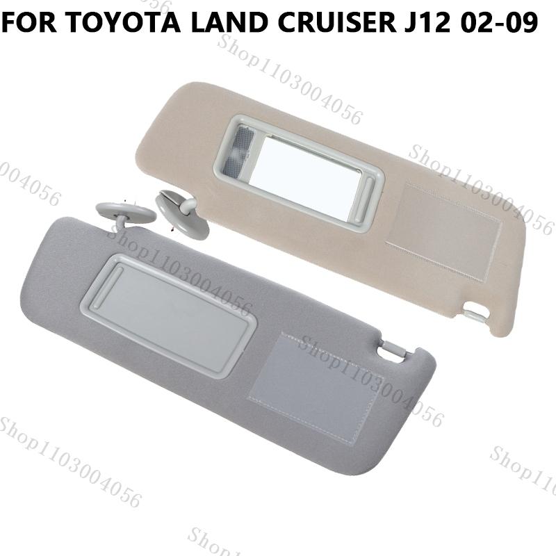 Sun Visor For Toyota Land Cruiser J12 2002 2003-2009 For Prado LC120 2003-2009 Driver Passenger Side with LED Lamp 74310-6A020