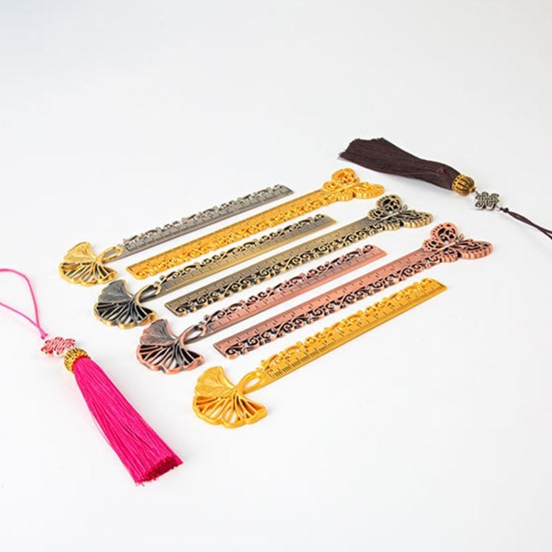 Bookmarks Ruler Vintage Bookmarks Hollow Bookmarks Metal Bookmarks Book Marker Card Garnishes Tool Portable Bookmarks