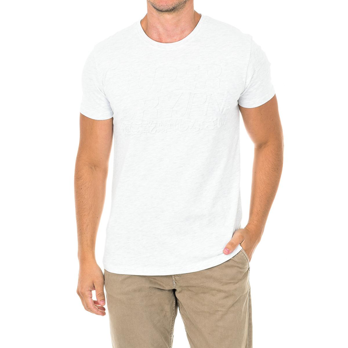 

Мужская футболка с коротким рукавом и круглым вырезом M1010094A