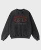 SAINTPAIN Sp Maria Pigment Oversized Sweatshirt Black