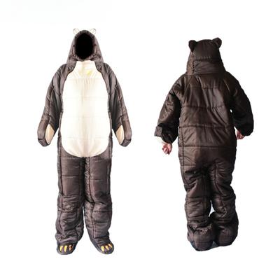 Cotton Bear Camping Daunenschlafsack Winteranzug für -10℃—5℃ Schlafsäcke Kaltes Wetter Leichte Campingausrüstung